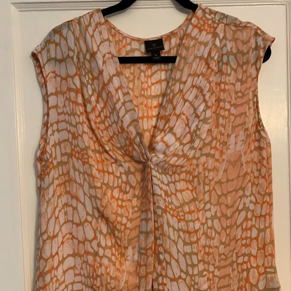 Animal Print Blouse